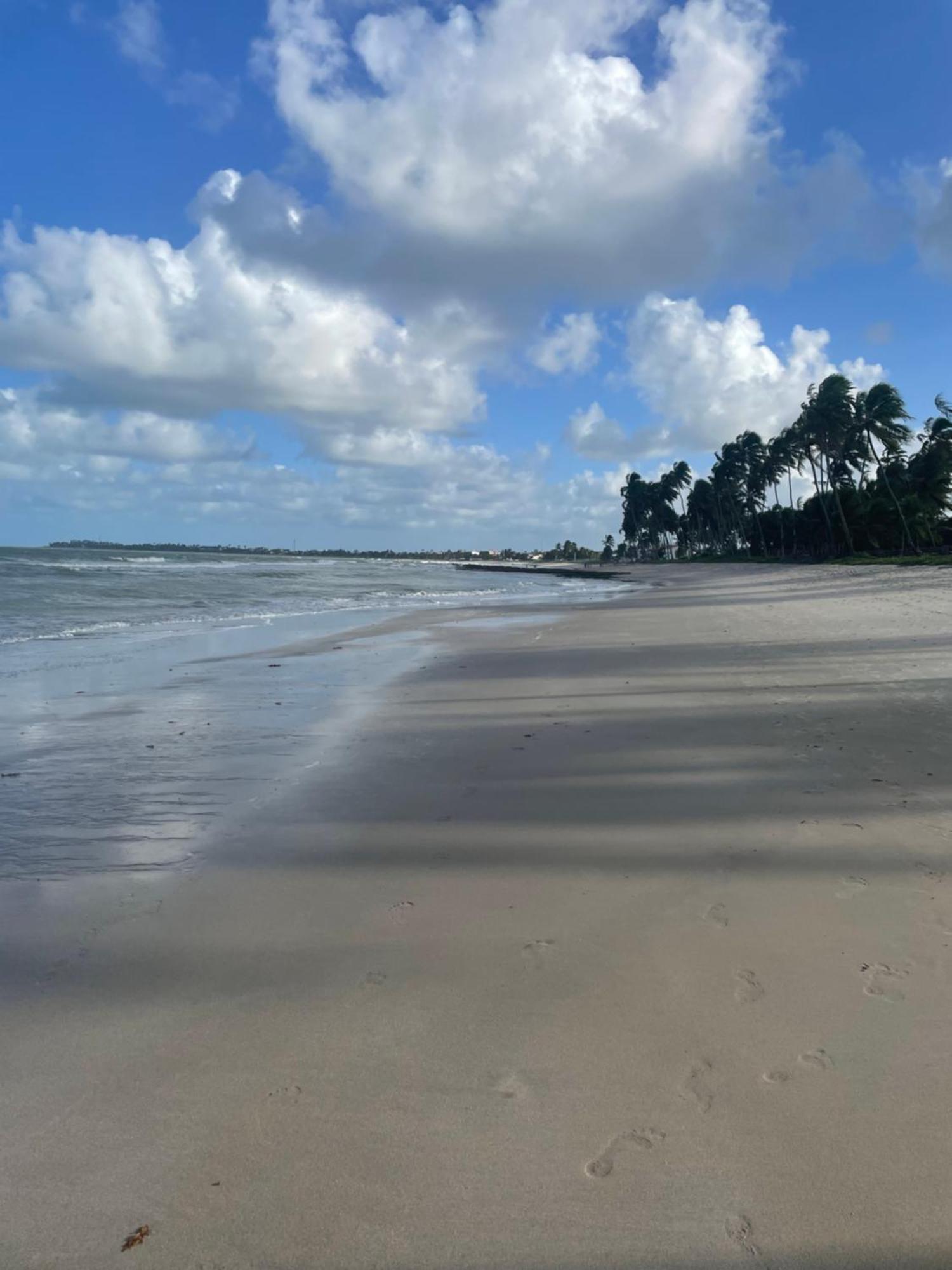 Flat Praia Dos Carneiros - Condominio Na Beira-Mar - Tamandare Luaran gambar